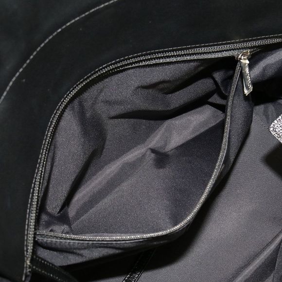 Chanel Paris Biarritz Tote Bag Black Shoulder Bag - Picture 4 of 8